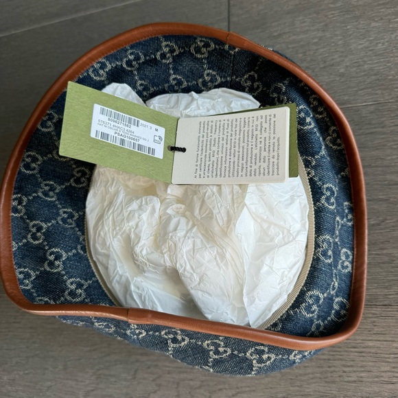 Gucci monogram denim hat - Picture 3 of 7